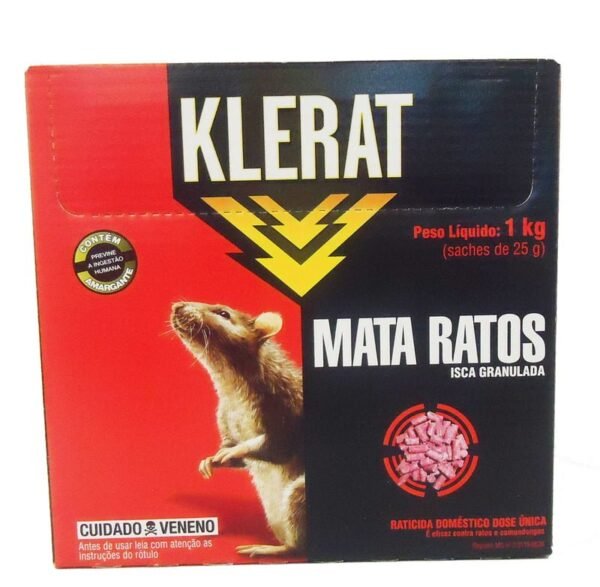 Raticida Klerat 25gr Granulada