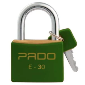 Cadeado Cores Sm E-30mm Verde Pado