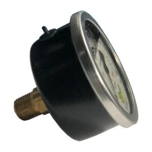 MANOMETRO 060MM 1500PSI/100KG ¼NPT TRAS G