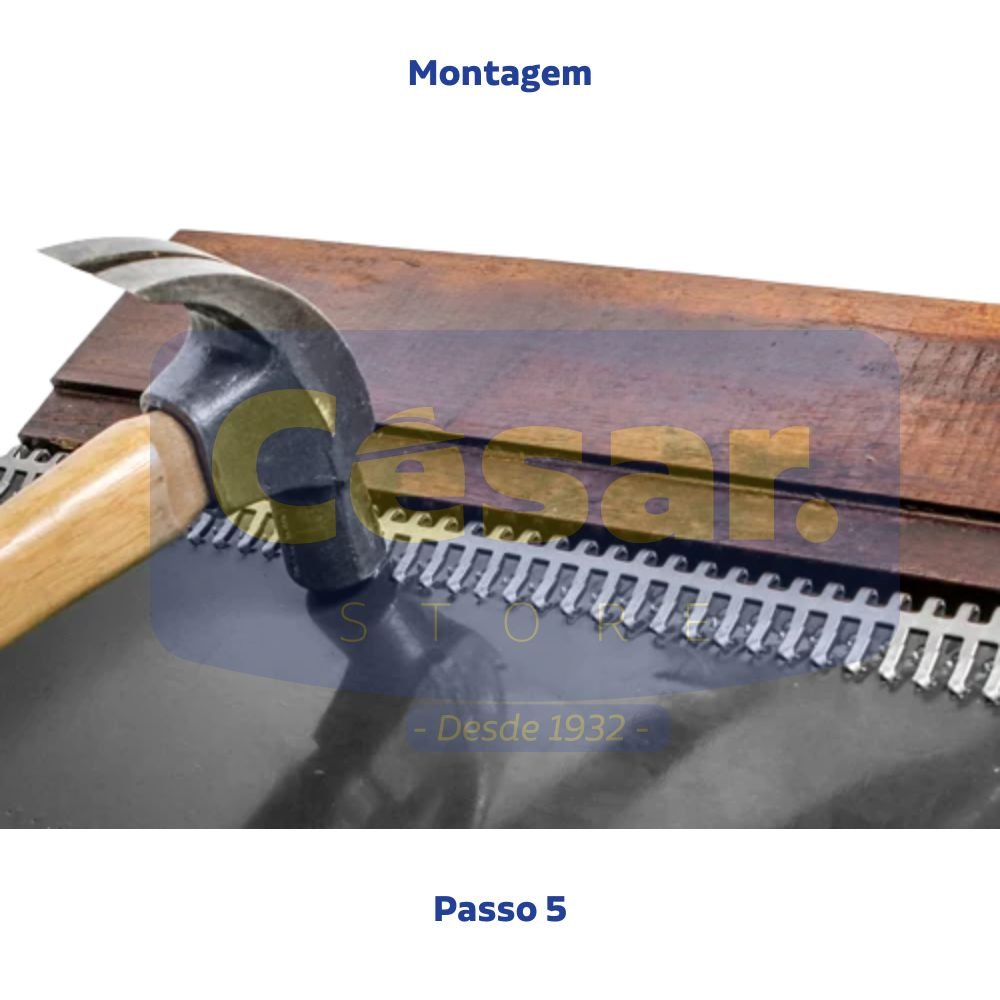 Grampo Jacare Caixa N:35M C/08 Barras Lobo 7 Grampo Jacare - Montagem Passo 5