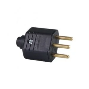 Plugue 2p+T Macho 10a/250v/2500w