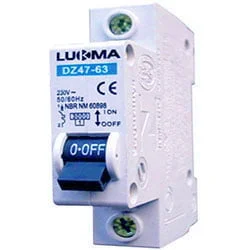 Disjuntor 1p 63a Lk-63 Mini Lukma
