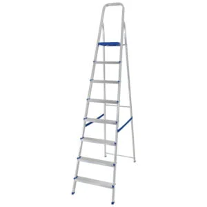 ESCADA ALUMINIO 7 DEGRAUS USO DOMESTICO MOR