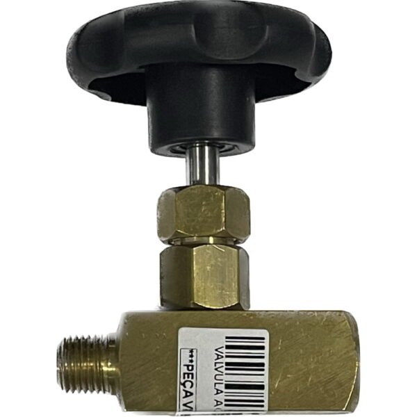 VALVULA AGULHA MOD A53 LATAO 1/4NPT FxM LATERAL