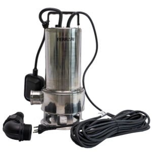 BOMBA SUBMERSIVEL 850W MON 220V BSI-850 INOX AGUA SERVIDA E SUJA FERRARI