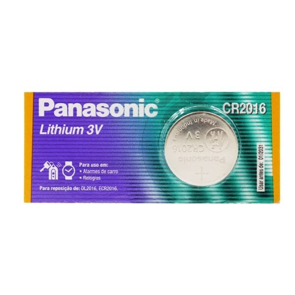 Bateria Cr2016 Bot3V Panasonic