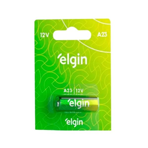 Bateria 12V A23 Alcalina Controle Remoto Elgin