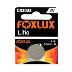 Bateria Cr2032 Botao Foxlux 3v