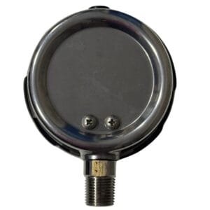 MANOMETRO 100MM VACUO -1 A +25 KGF X NH3 LC 1/2 NPT INF INOX FUNDO