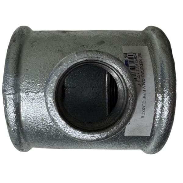 Tee Reducao Galv F/F/F Classe B 150Psi (G)2.1/2&Quot; X 1&Quot;
