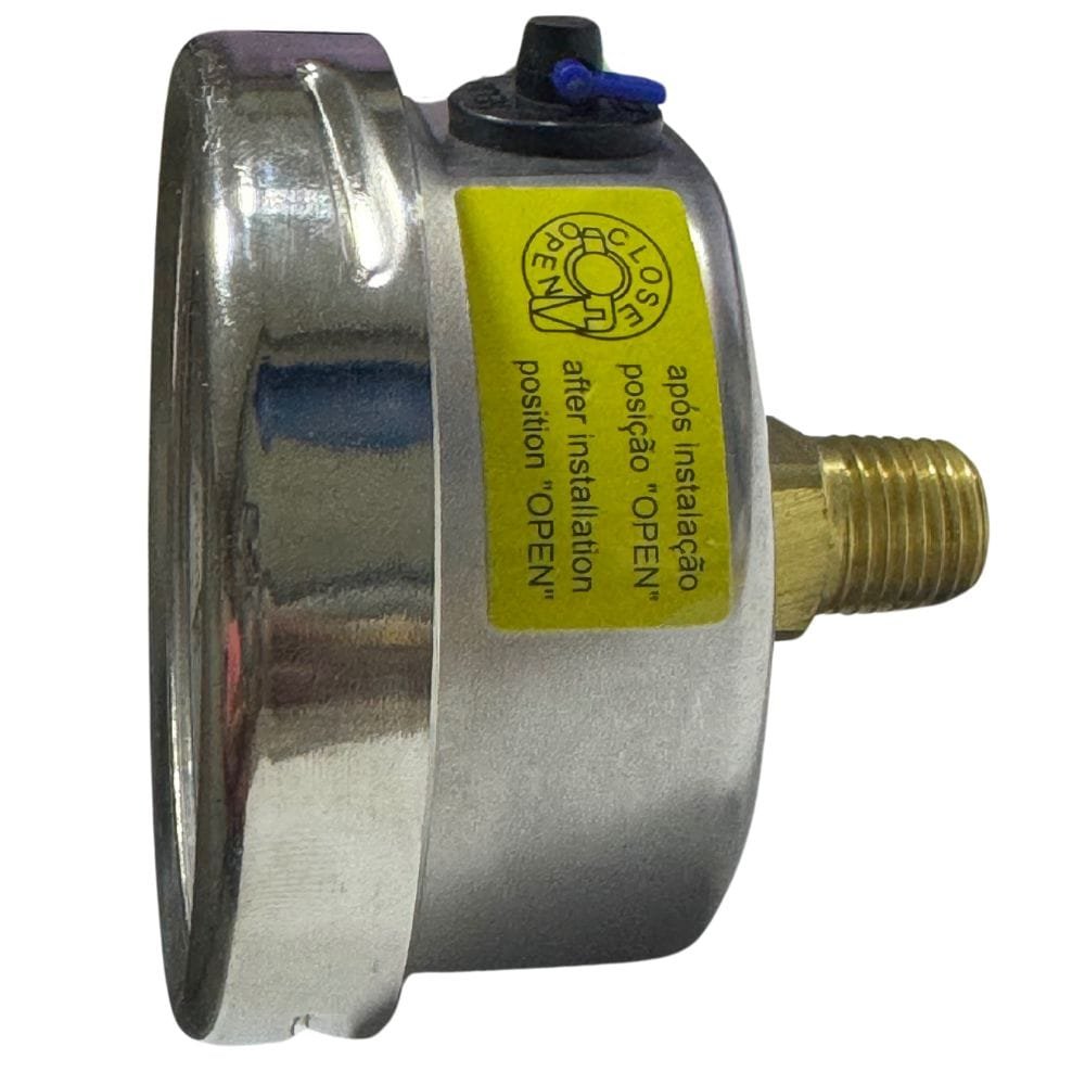 Manometro 063Mm 0600Psi/40Kgf 1/4 Npt Tras Interno Latao Caixa Inox Glicerina Cesar 3 Manometro 063Mm 0600Psi/40Kgf 1/4 Npt Tras Interno Latao Caixa Inox Glicerina Cesar