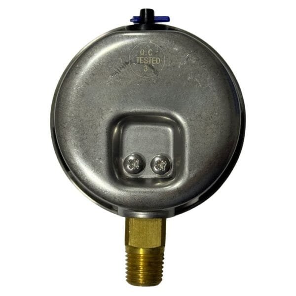 Manometro 063Mm 0160Psi/11Kgf 1/4 Npt Inf Interno Latao Caixa Inox Glicerina Cesar
