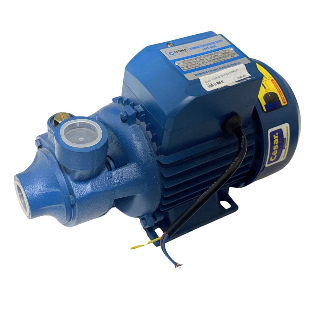 Bomba Periferica 1.0Cv Mon 220V Qb-80 1 Bomba Periferica 1.0Cv Mon 220V Qb-80