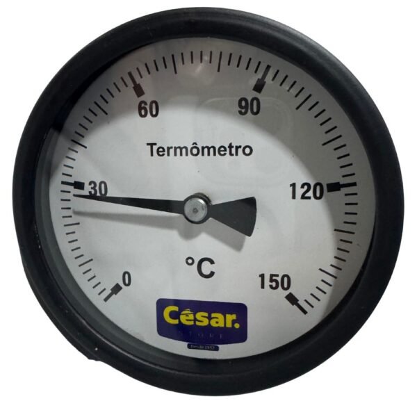 Termometro 100Mm 150C H120Mm 1/2 Npt Ang Cesar