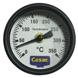 César Store - Desde 1932 37 Termometro 050Mm 350C H200Mm 1/4 Npt Ang Cesar