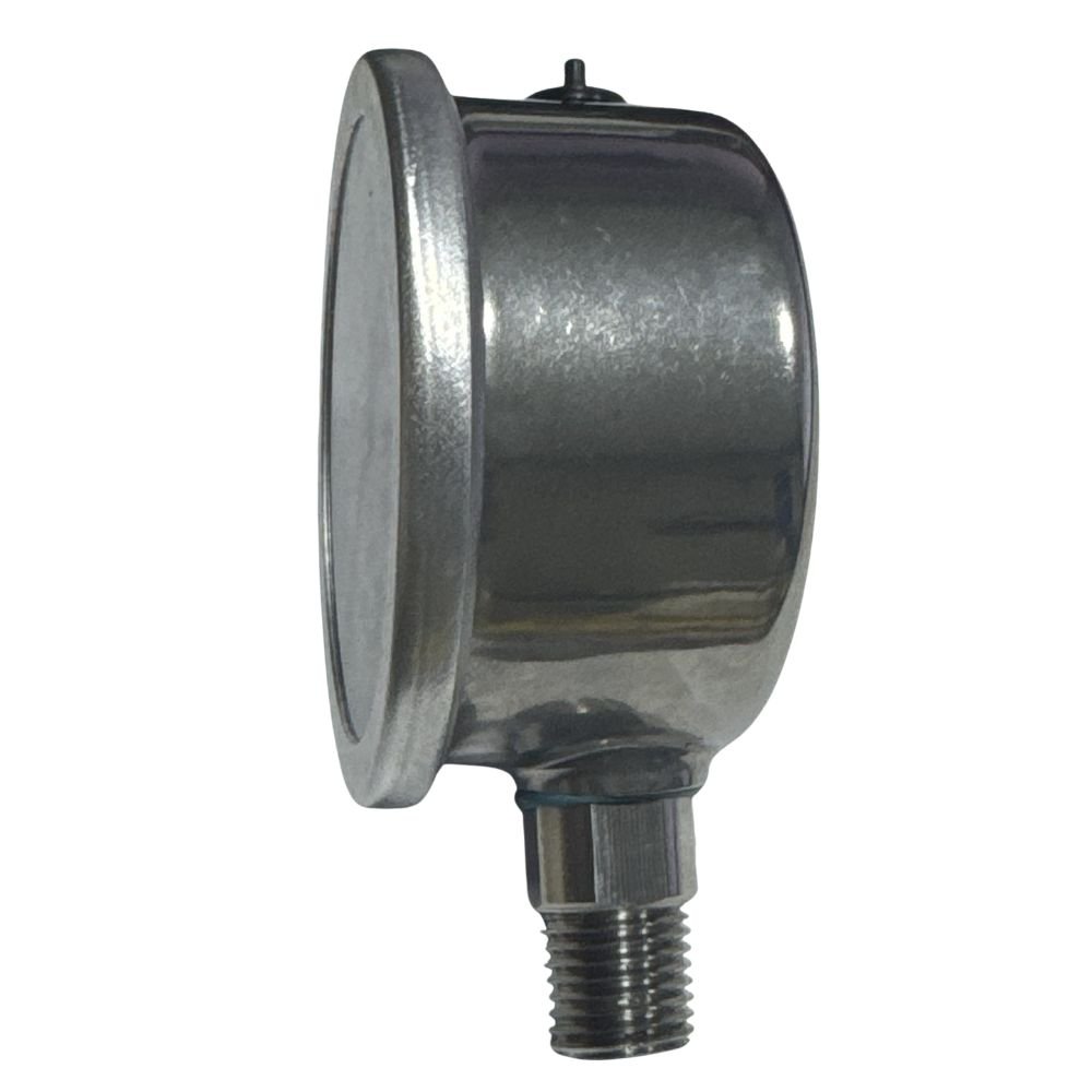 Manometro 060Mm 0160Psi/11Kgf 1/4 Npt Inferior Total Inox Glicerina Cesar W 3 Manometro 060Mm 0160Psi/11Kgf 1/4 Npt Inferior Total Inox Glicerina Cesar W - Perfil