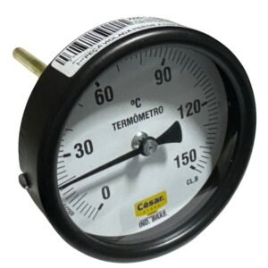 Termometro 100mm 150c H120mm 1/2 Npt Angular W